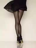 Seamed nylons galore 